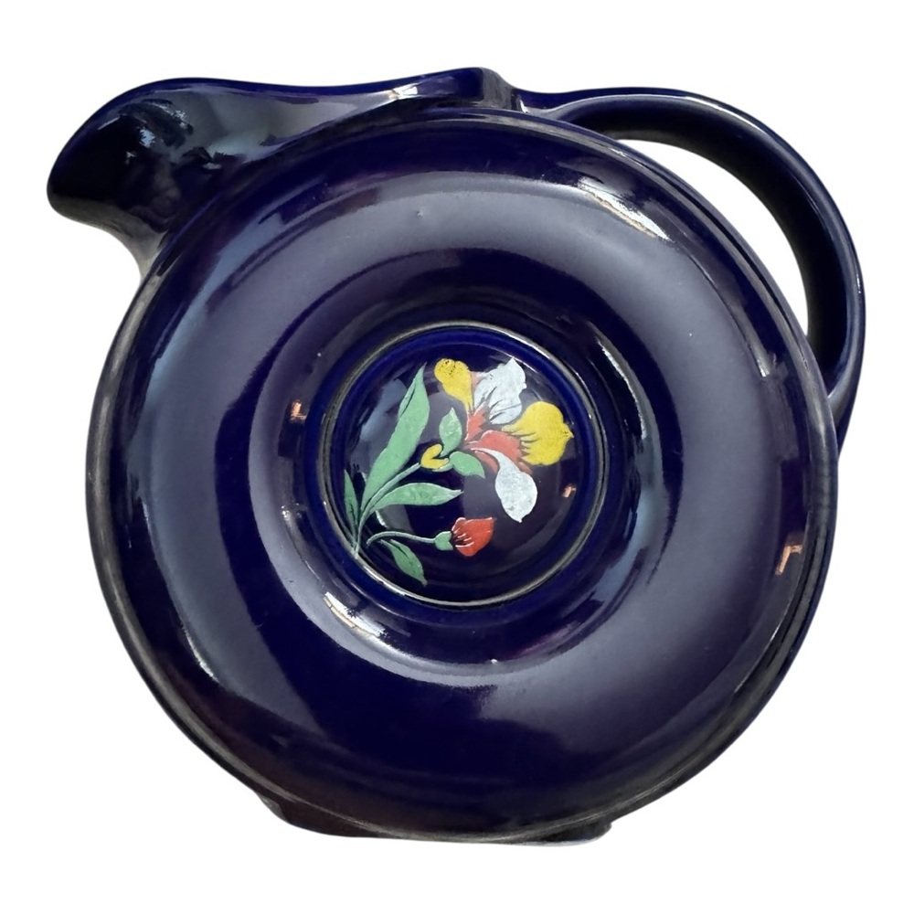 Vintage Hall China “Blue Blossom” Donut Jug